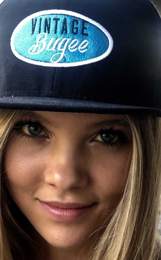 Snapback Hat Blue Oval VB - Image 2