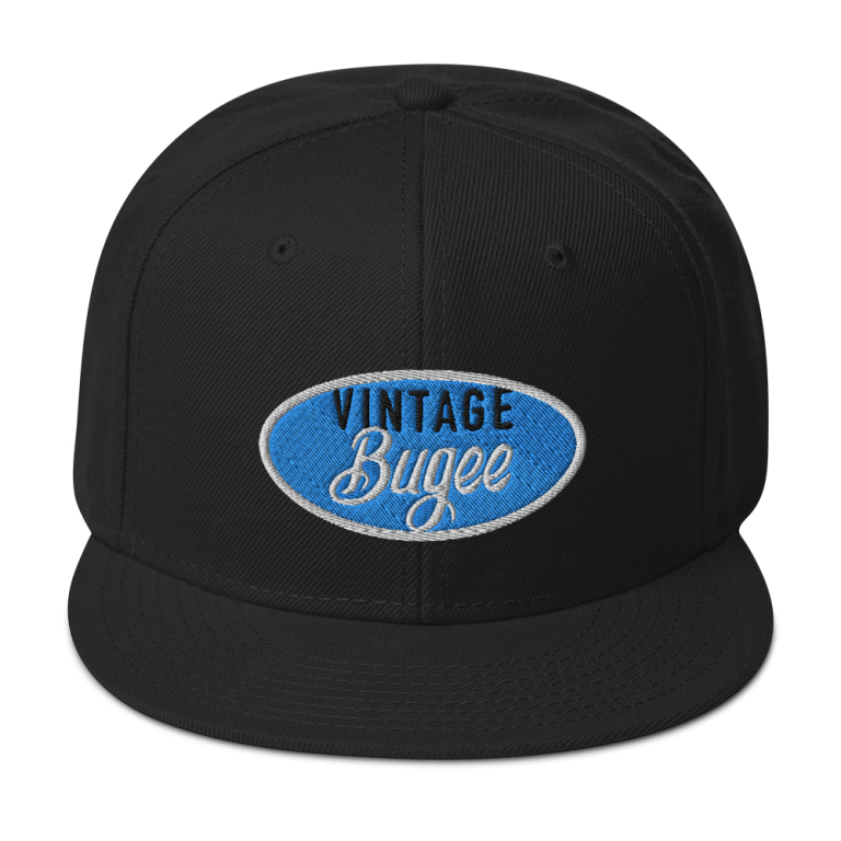 Snapback Hat Blue Oval VB - Image 3