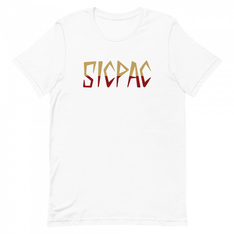 SicPac Red Gold Split || Cozy Regular Fit T-Shirt