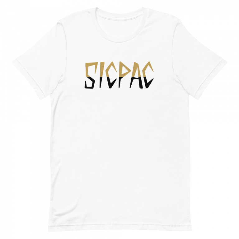 SicPac Black Gold Split || Cozy Regular Fit T-Shirt