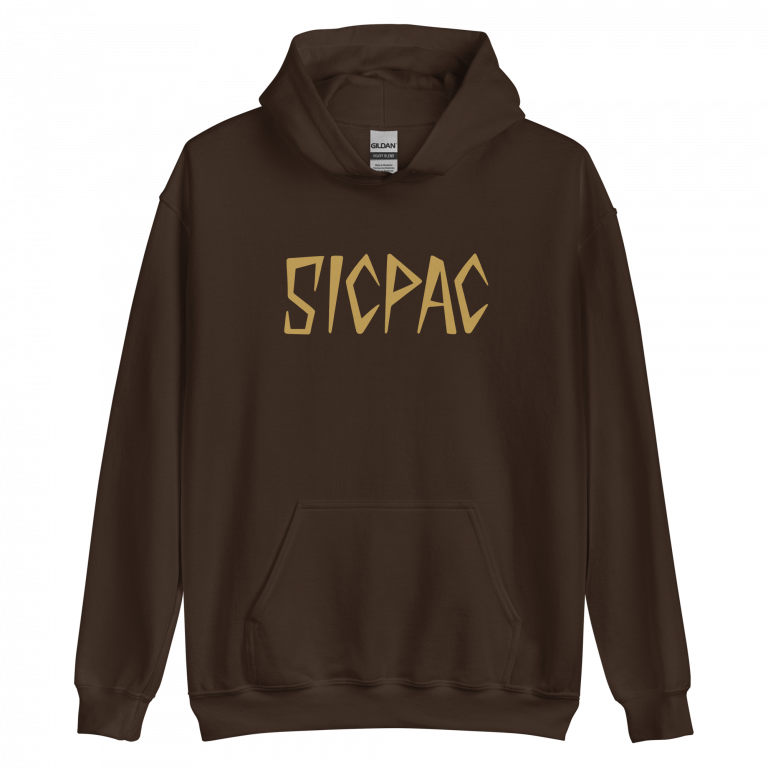 SicPac Gold on Brown || Hoodie