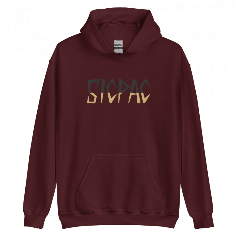 SicPac Black Gold Split || Hoodie