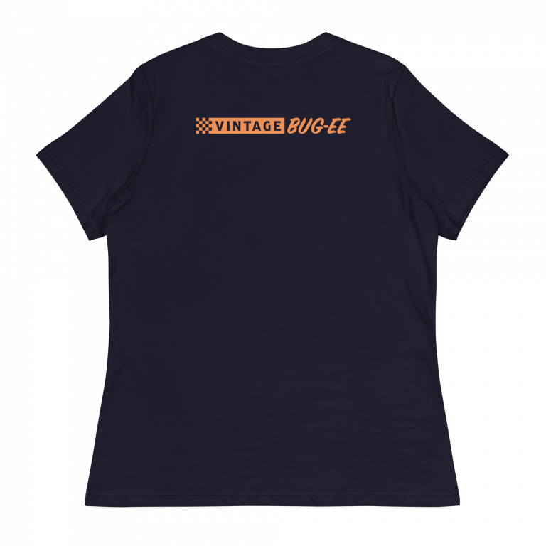 VB Orange and Yellow Front and Back || Womens Short Sleeve T-Shirt - Image 3