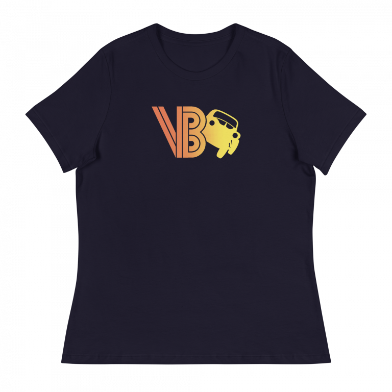 VB Orange and Yellow Front and Back || Womens Short Sleeve T-Shirt