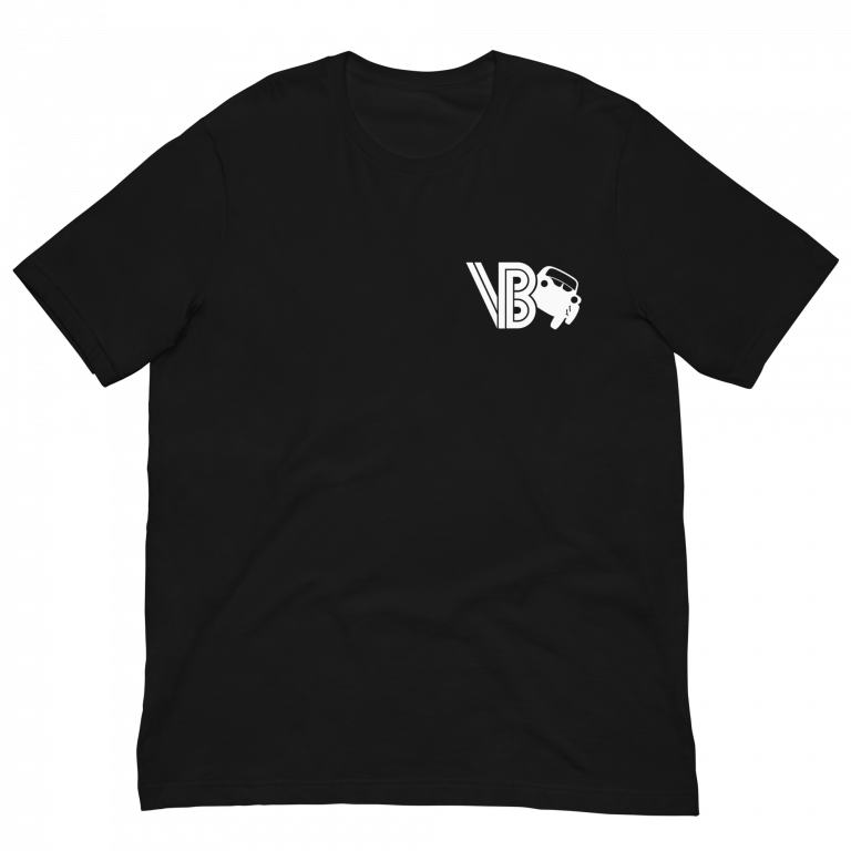 VintageBUGEE Black and White || Cozy Regular Fit T-Shirt