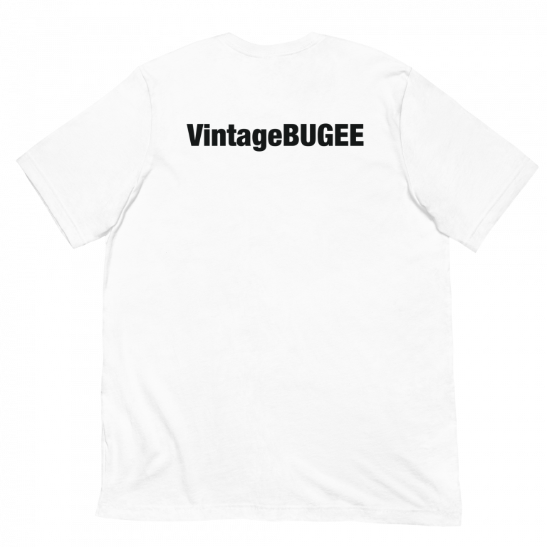 VintageBUGEE Black on Green || Cozy Regular Fit T-Shirt - Image 4