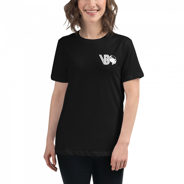 VintageBUGEE Black and White || Women's Relaxed Fit T-Shirt