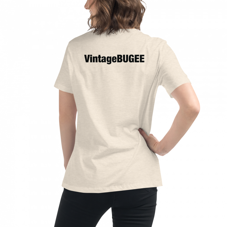 VintageBUGEE Black || Women's Relaxed Fit T-Shirt - Image 6
