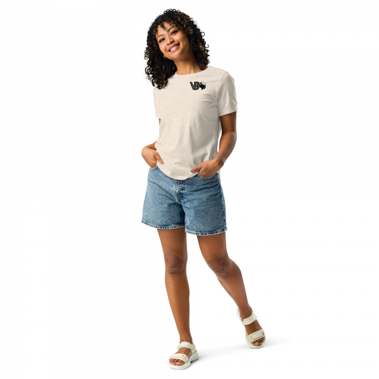 VintageBUGEE Black || Women's Relaxed Fit T-Shirt - Image 2