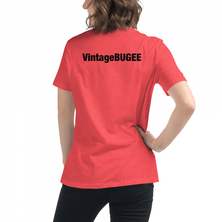 VintageBUGEE Black || Women's Relaxed Fit T-Shirt - Image 4