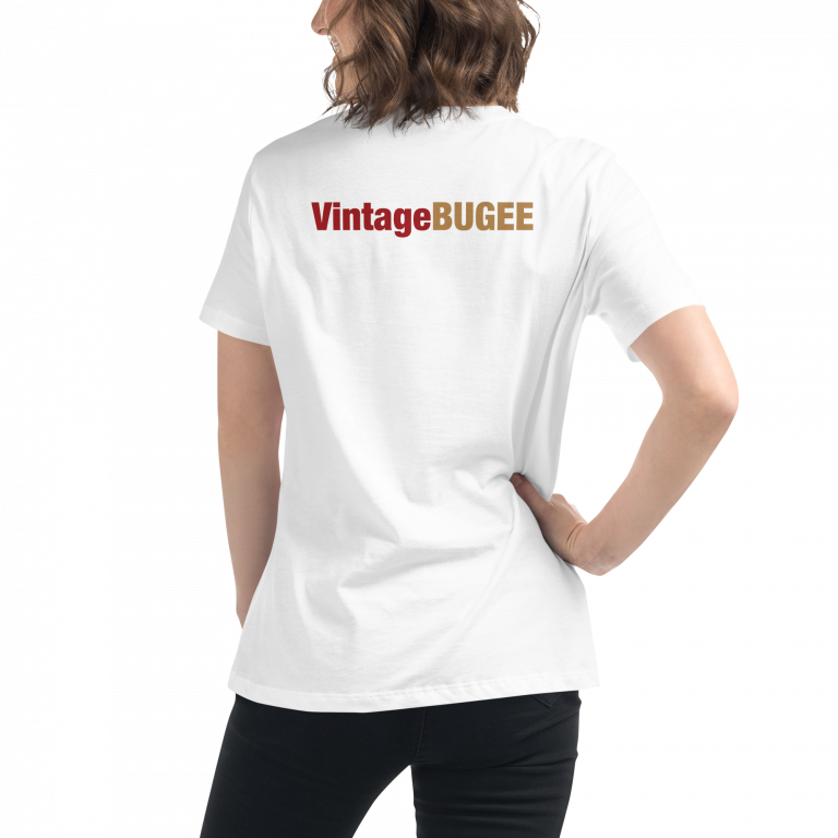 VintageBUGEE Black and Bronze || Women's Relaxed Fit T-Shirt - Image 6