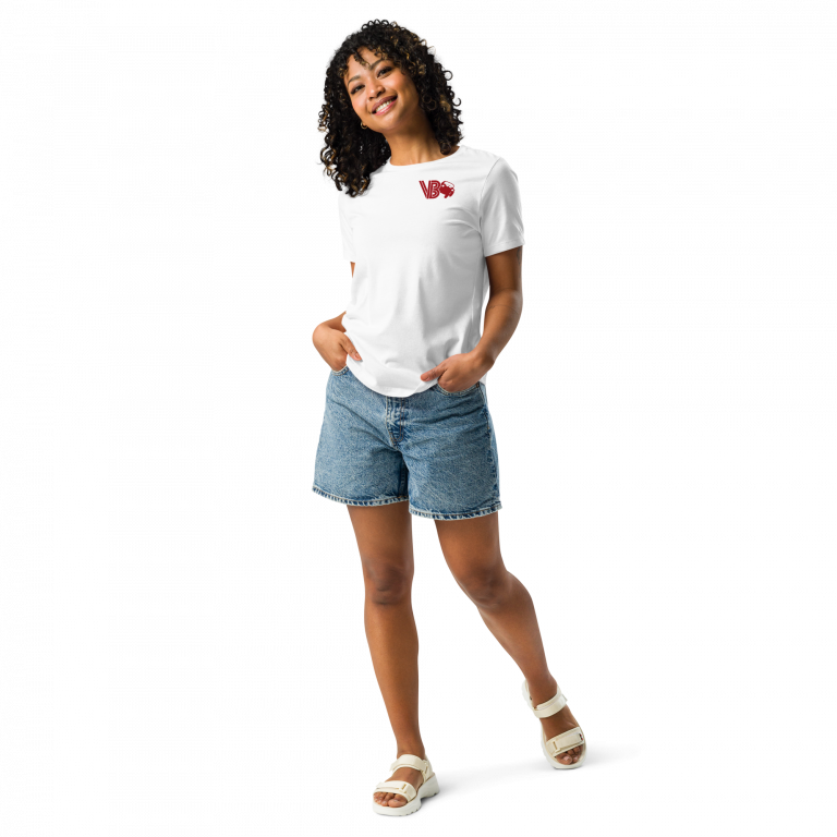 VintageBUGEE Black and Bronze || Women's Relaxed Fit T-Shirt - Image 3