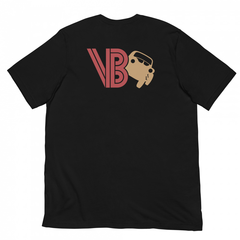 VintageBUGEE Red+Gold || Cozy Regular Fit T-Shirt - Image 2