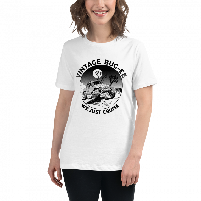 VB Baja Black || Women’s Relaxed Fit T-Shirt - Image 2