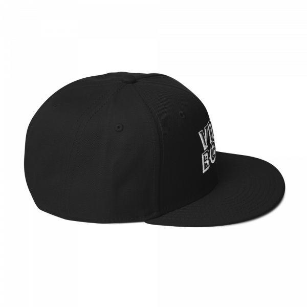 Steppin Black Snapback Hat - Image 5