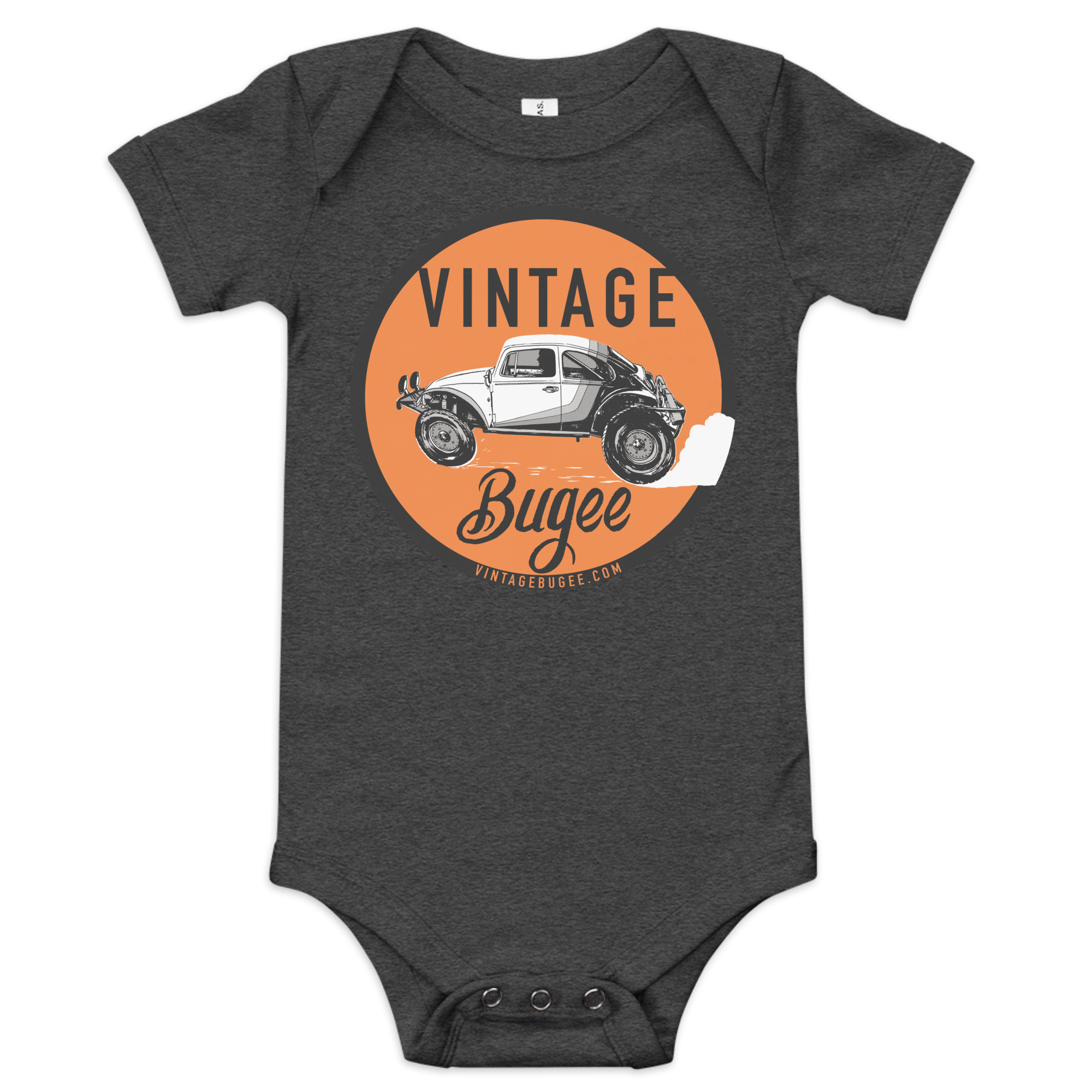 Vintage Bugee Baby Short Sleeve One Piece