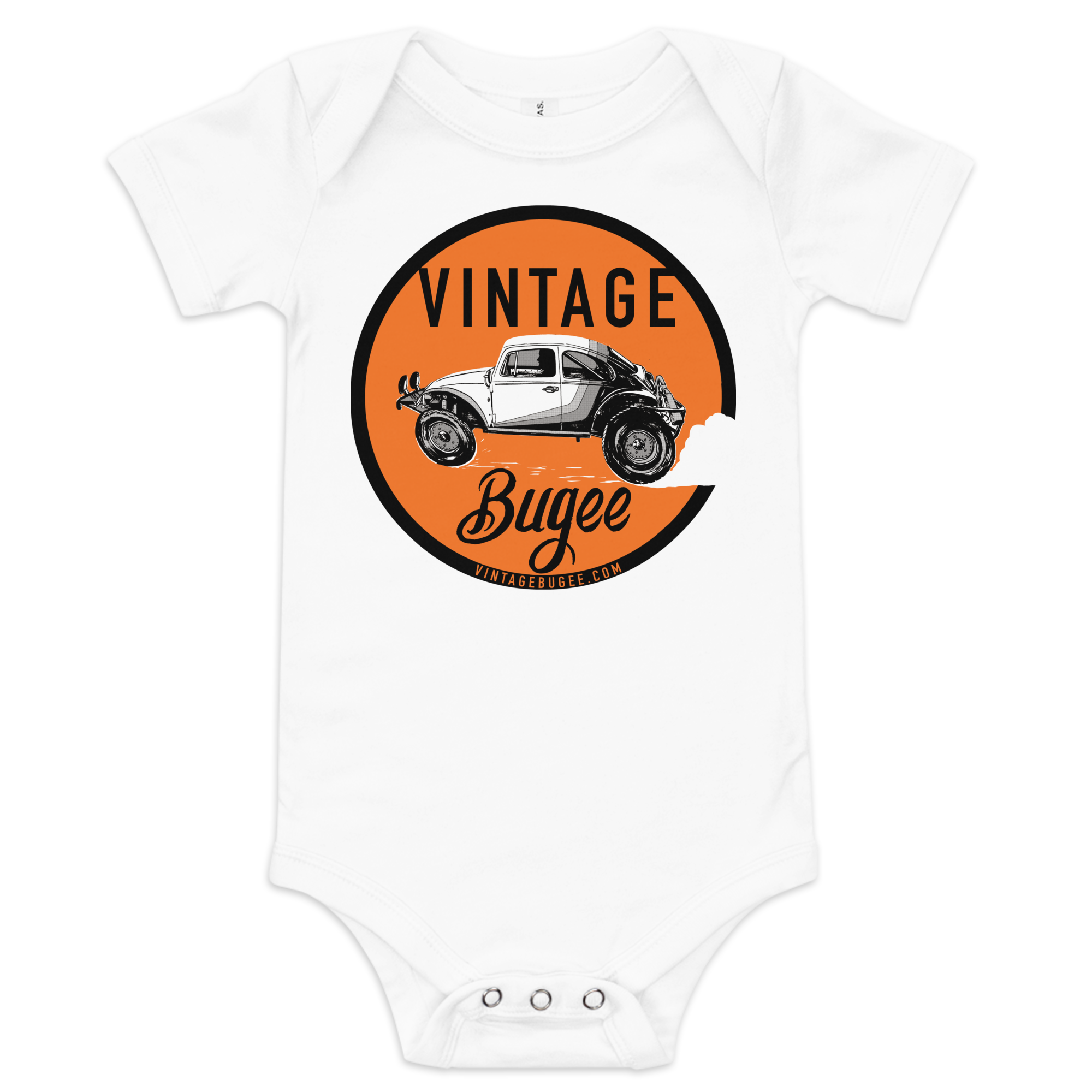 Vintage Bugee Baby Short Sleeve One Piece - Image 3