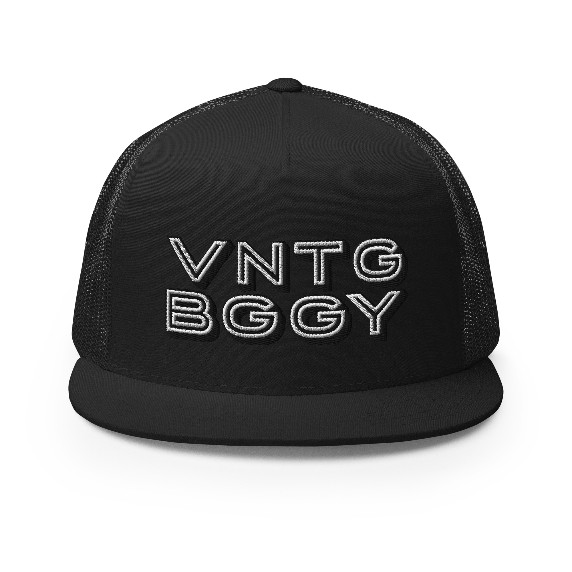 Steppin White Trucker Cap - Image 8