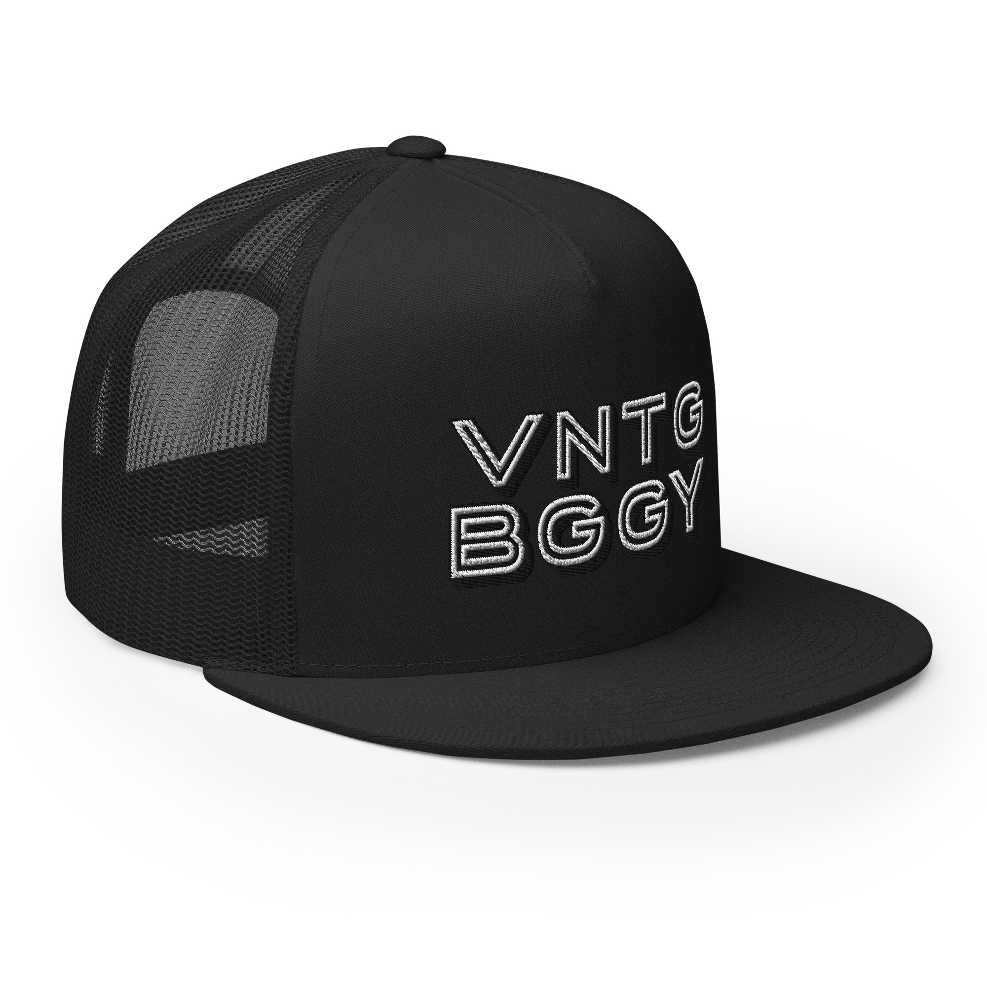 Steppin White Trucker Cap - Image 13