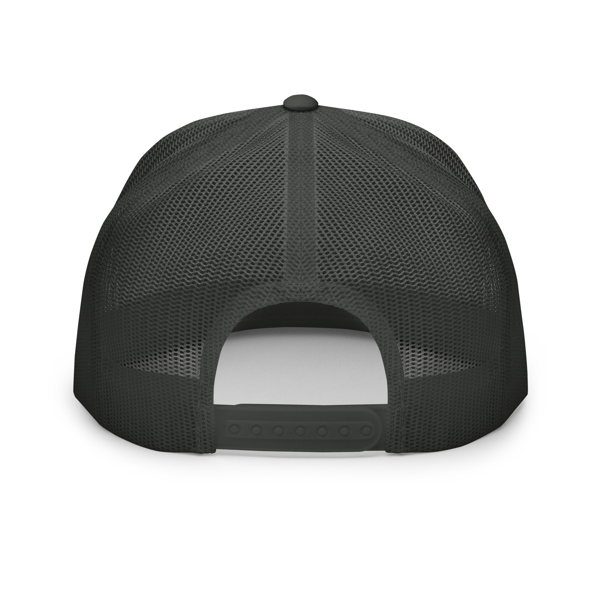 Steppin Red/Orange/Gold Black Trucker Hat - Image 10