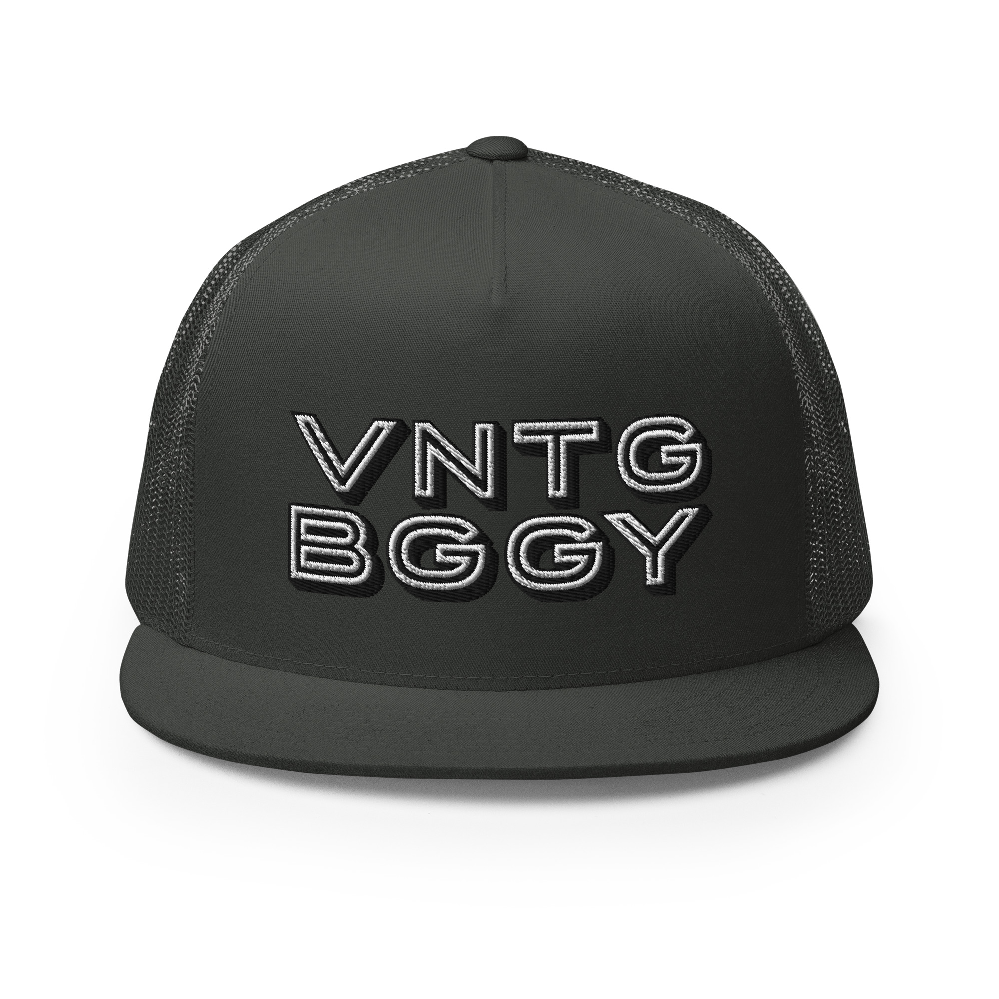 Steppin White Trucker Cap - Image 14