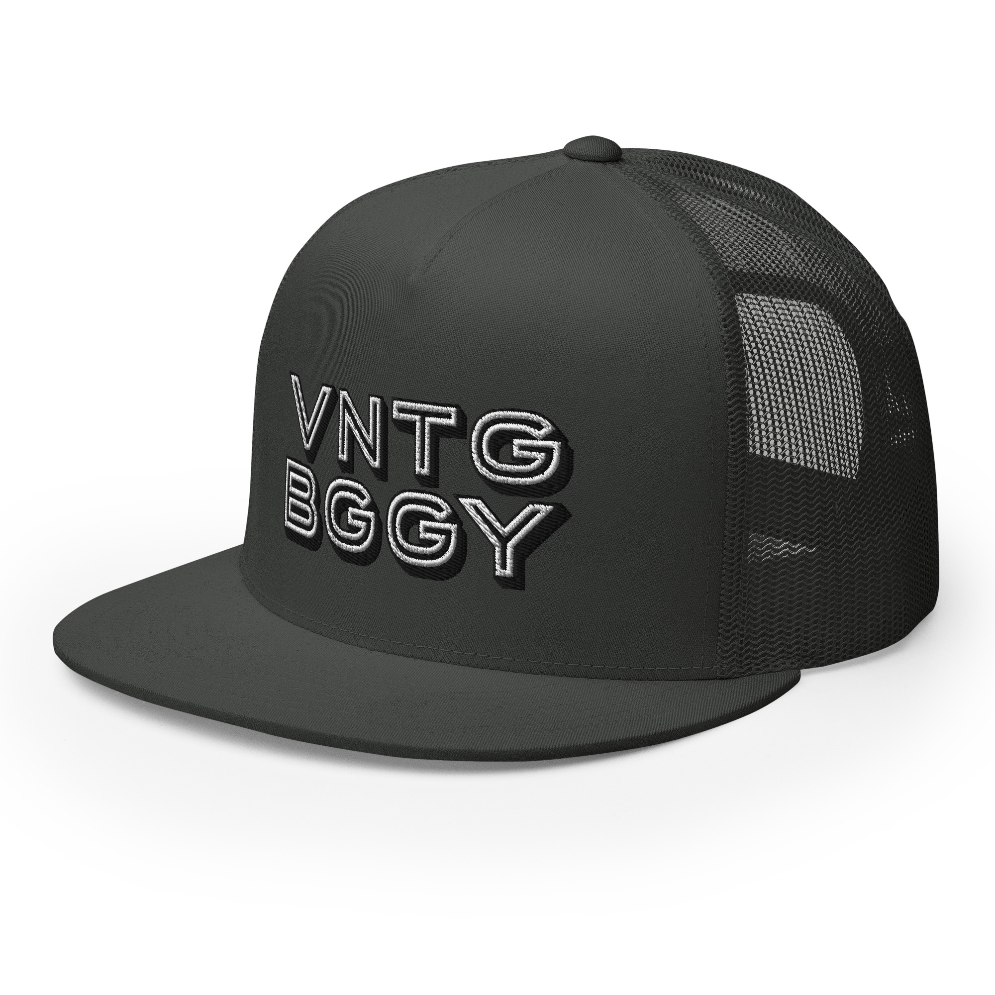 Steppin White Trucker Cap - Image 17