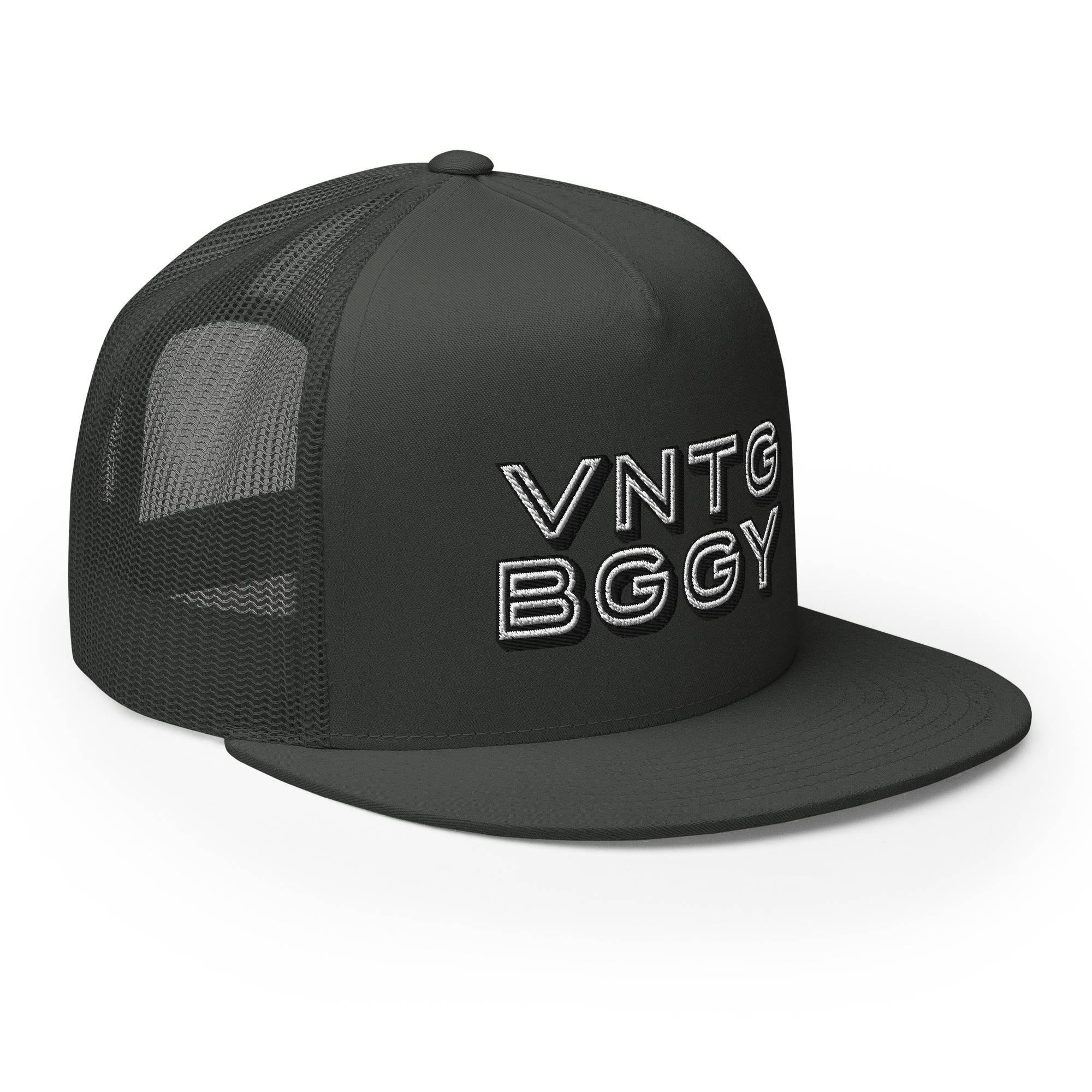 Steppin White Trucker Cap - Image 19