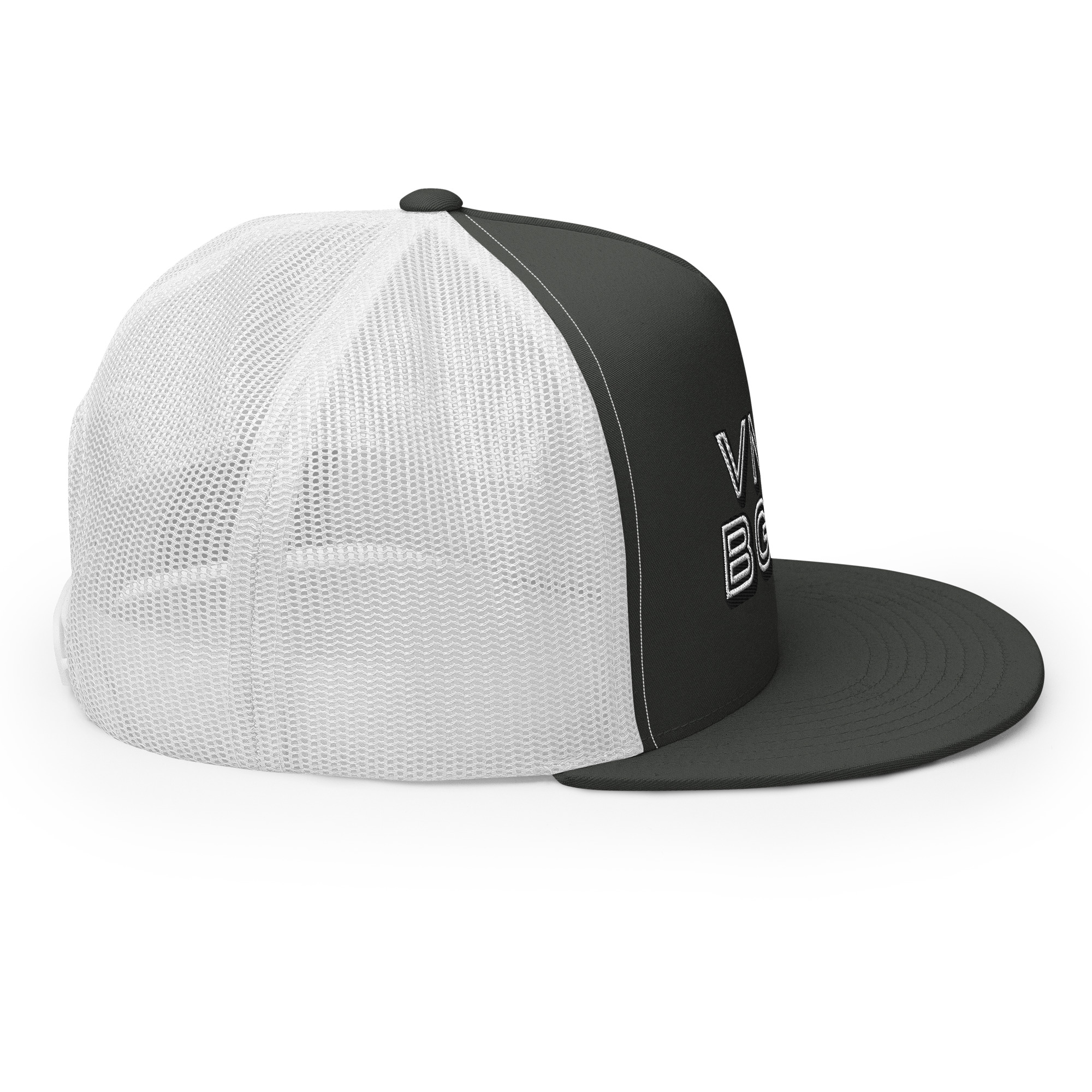 Steppin White Trucker Cap - Image 24