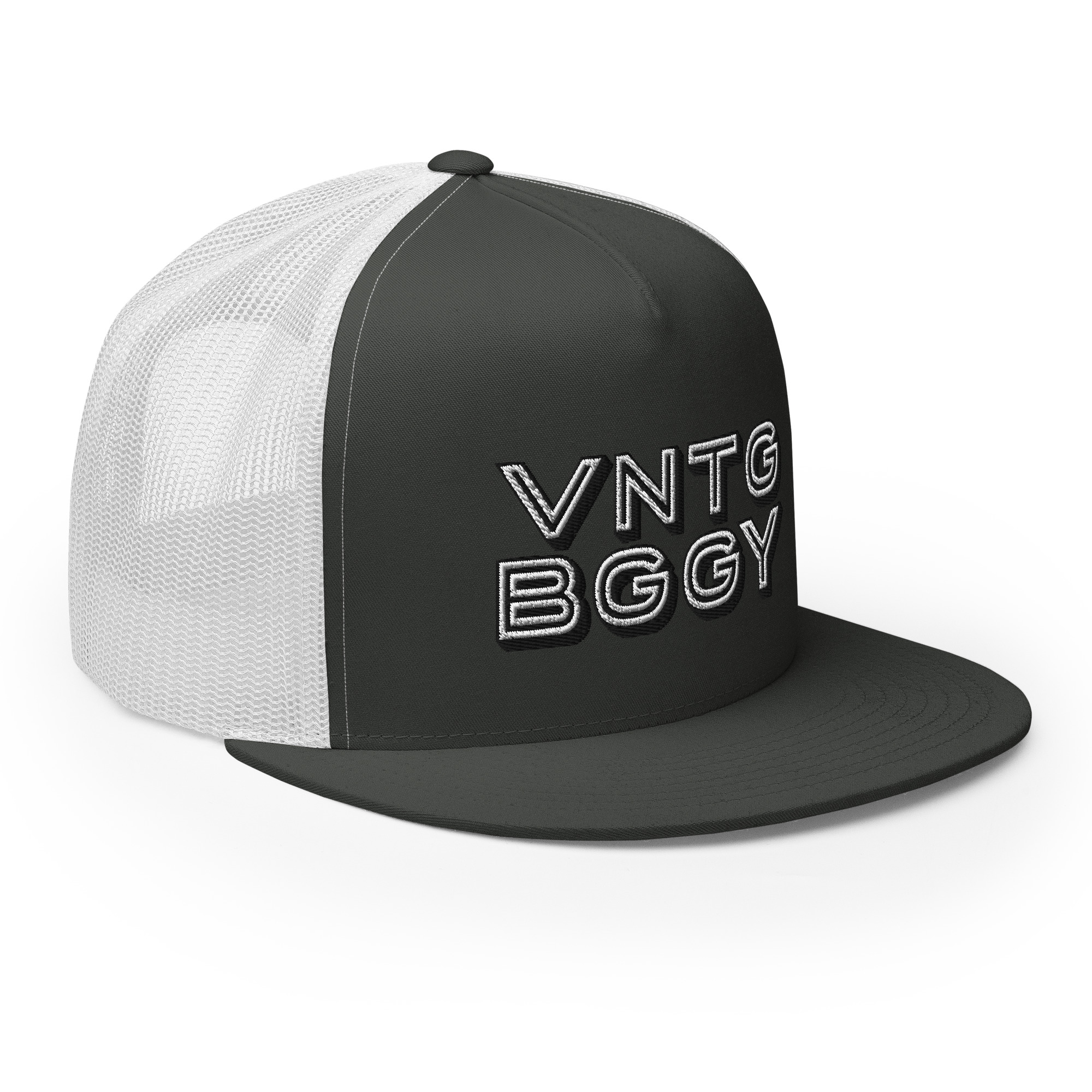 Steppin White Trucker Cap - Image 25