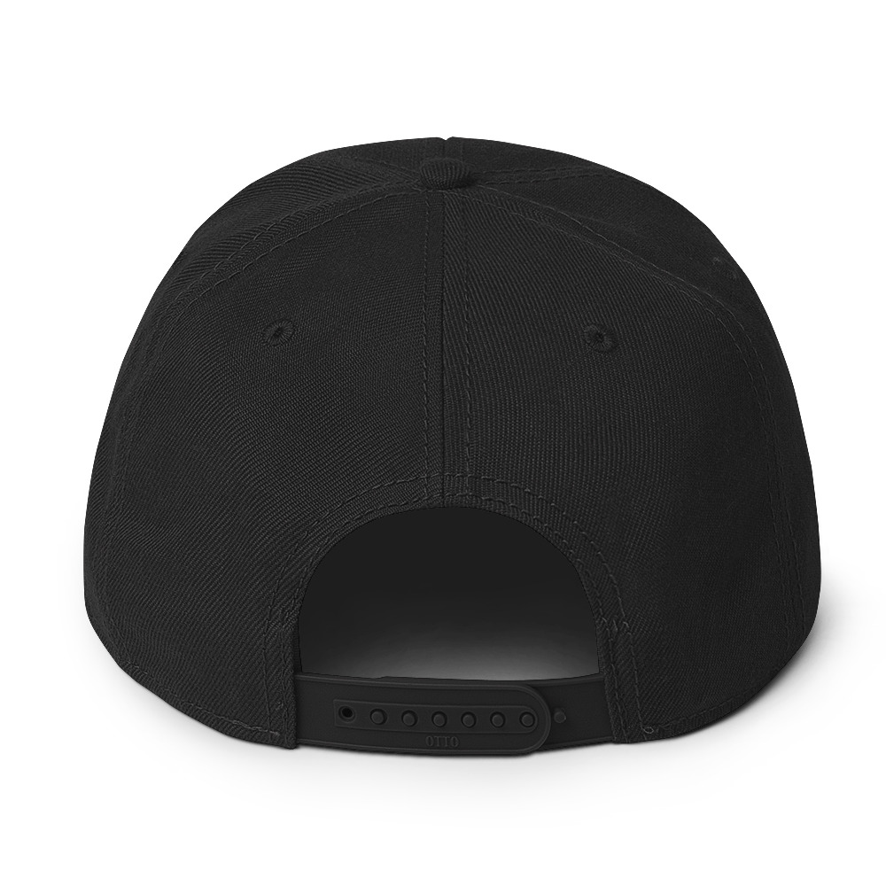 Steppin Black Snapback Hat - Image 7